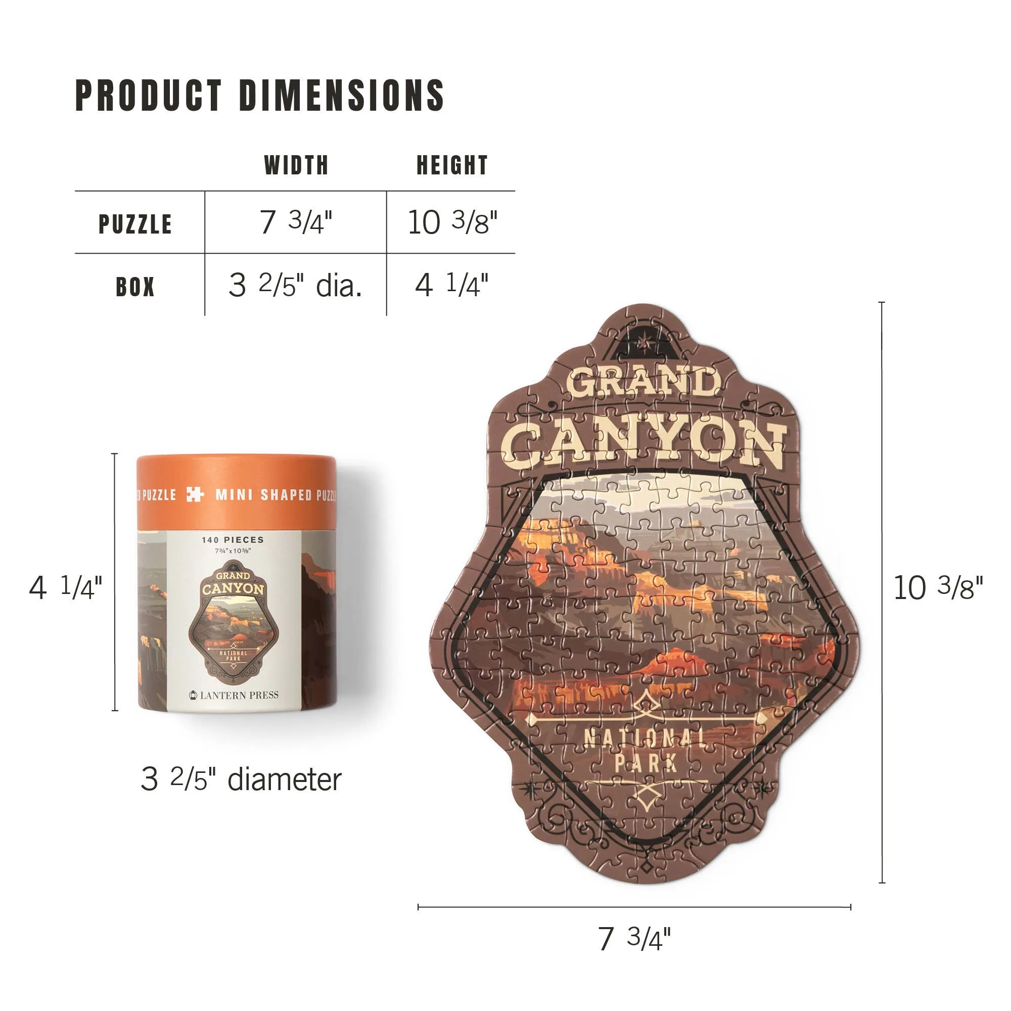 Protect Our National Parks - Mini Puzzle, Grand Canyon