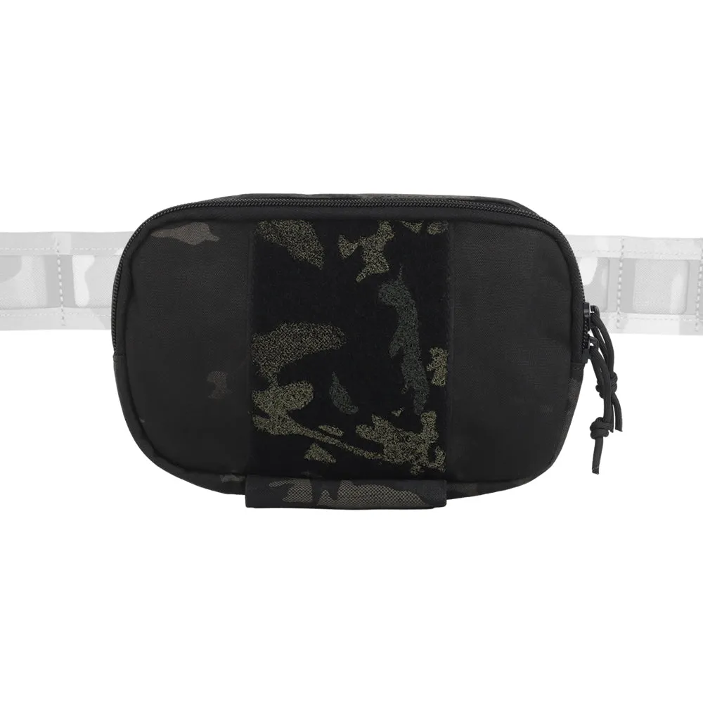 Small Multi-Purpose Task Pouch Multicam Black Universal Hanging Pocket