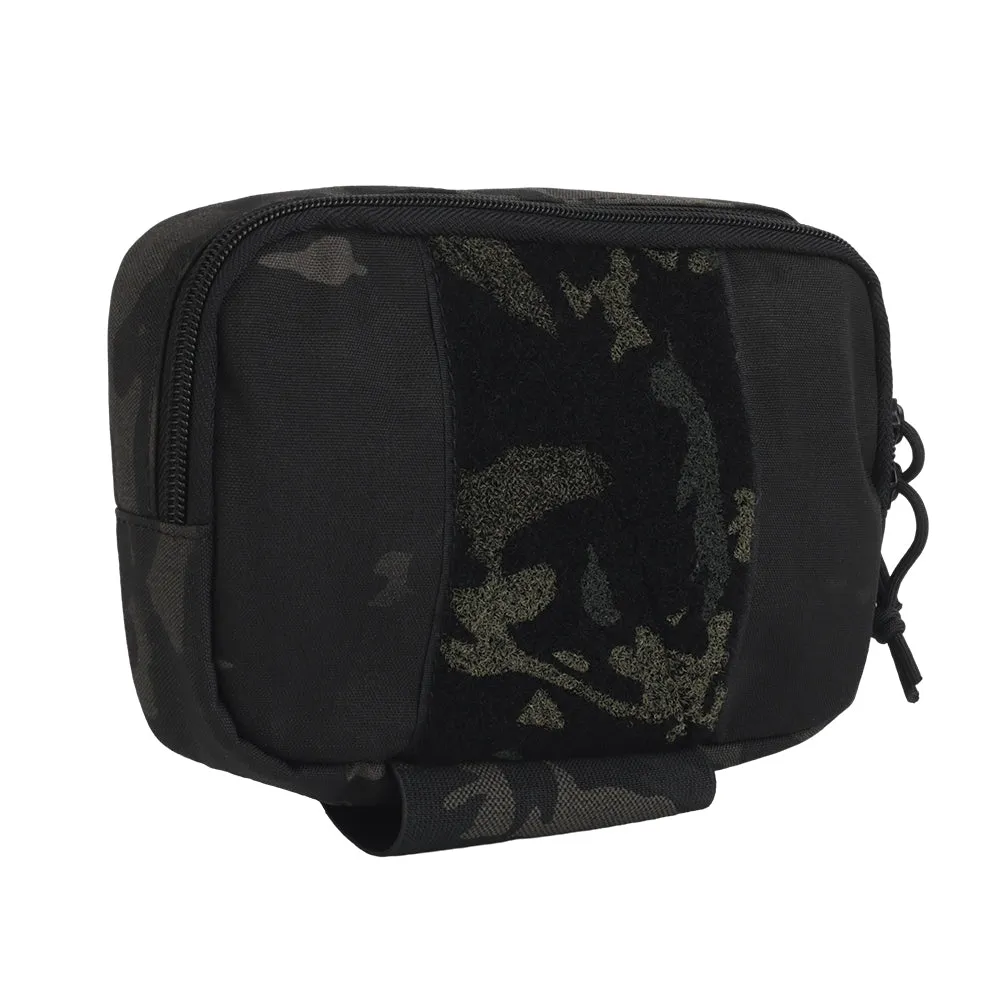 Small Multi-Purpose Task Pouch Multicam Black Universal Hanging Pocket