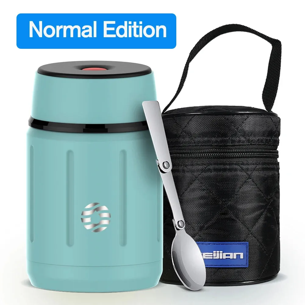 Stainless Steel  Lunch Container 750ML with Spoon
