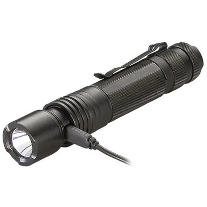 Streamlight ProTac HL USB 88052 Rechargeable Tactical Flashlight, With USB Cord, Black, 1 Each
