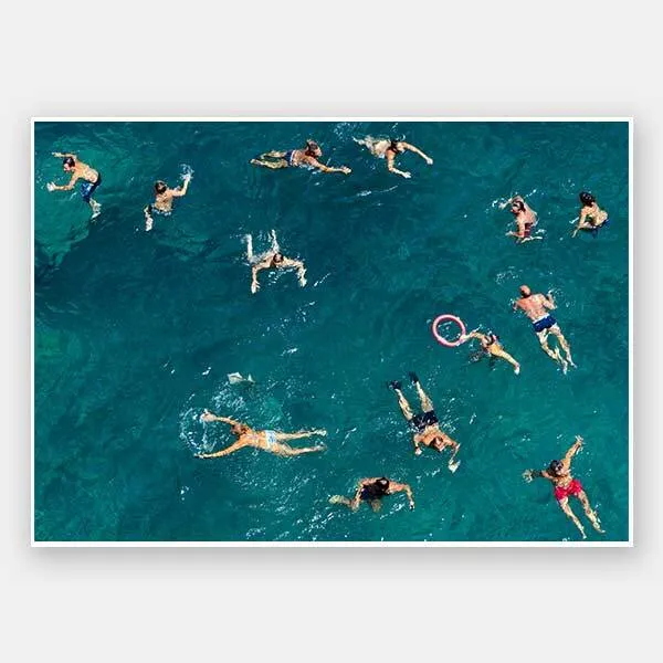 Summertime Floating Unframed Art Print