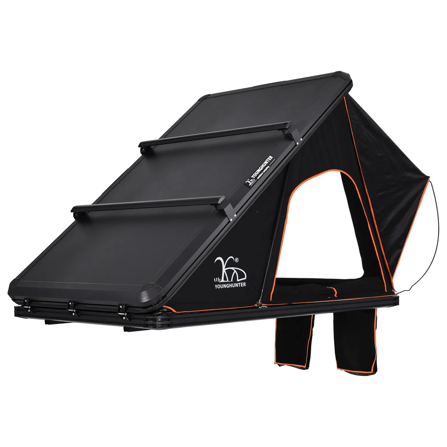Triangle Rtt Aluminum Hard Shell Car Fj Cruiser Roof Top Tent