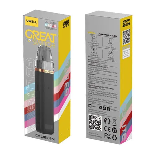 Uwell Caliburn G3 Lite Kit   Kings Crest Salt 30mL E-Liquid