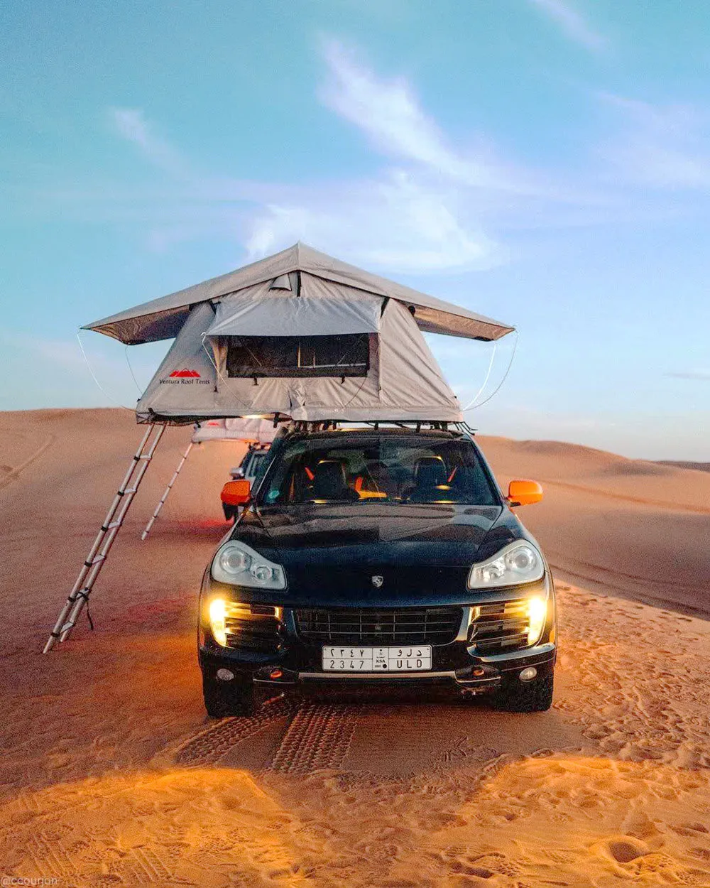 Ventura Deluxe 1.4 Roof Top Tent   Side Awning