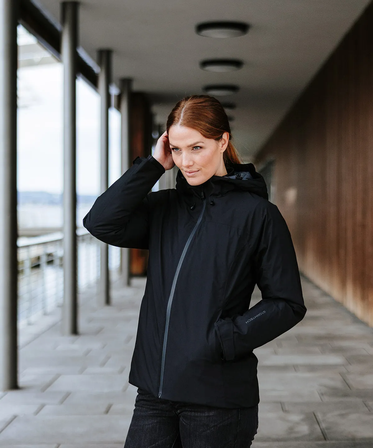 Womens Nostromo thermal shell | Navy